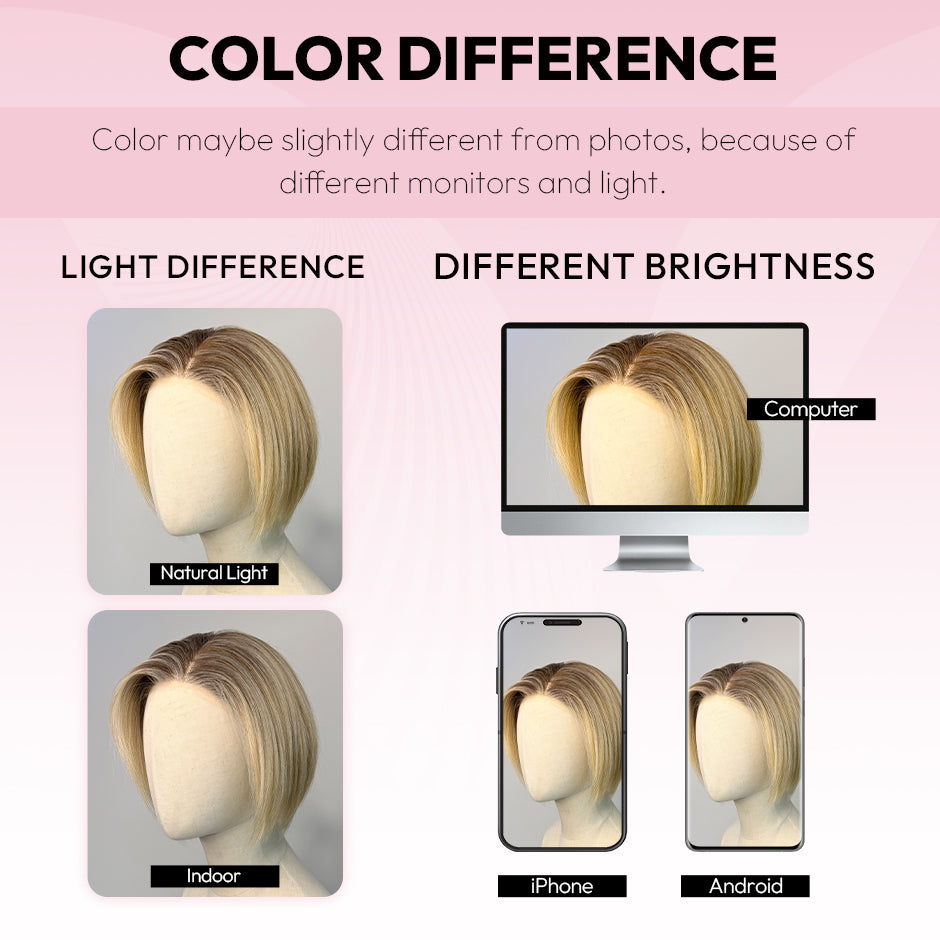 [Rachel] VSIGN Monofilament Handmade Wig 8inch 9×6 Full Mono Lace Hand Tied Top Wig Synthetic Heat Resistant Fiber