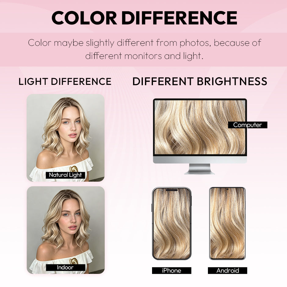 [Sherry] VSIGN Monofilament Handmade Wig Short Wave Ash Blonde Highlight 9×6 Mono Glueless Lace Front Wig  Synthetic Heat Resistant Fiber
